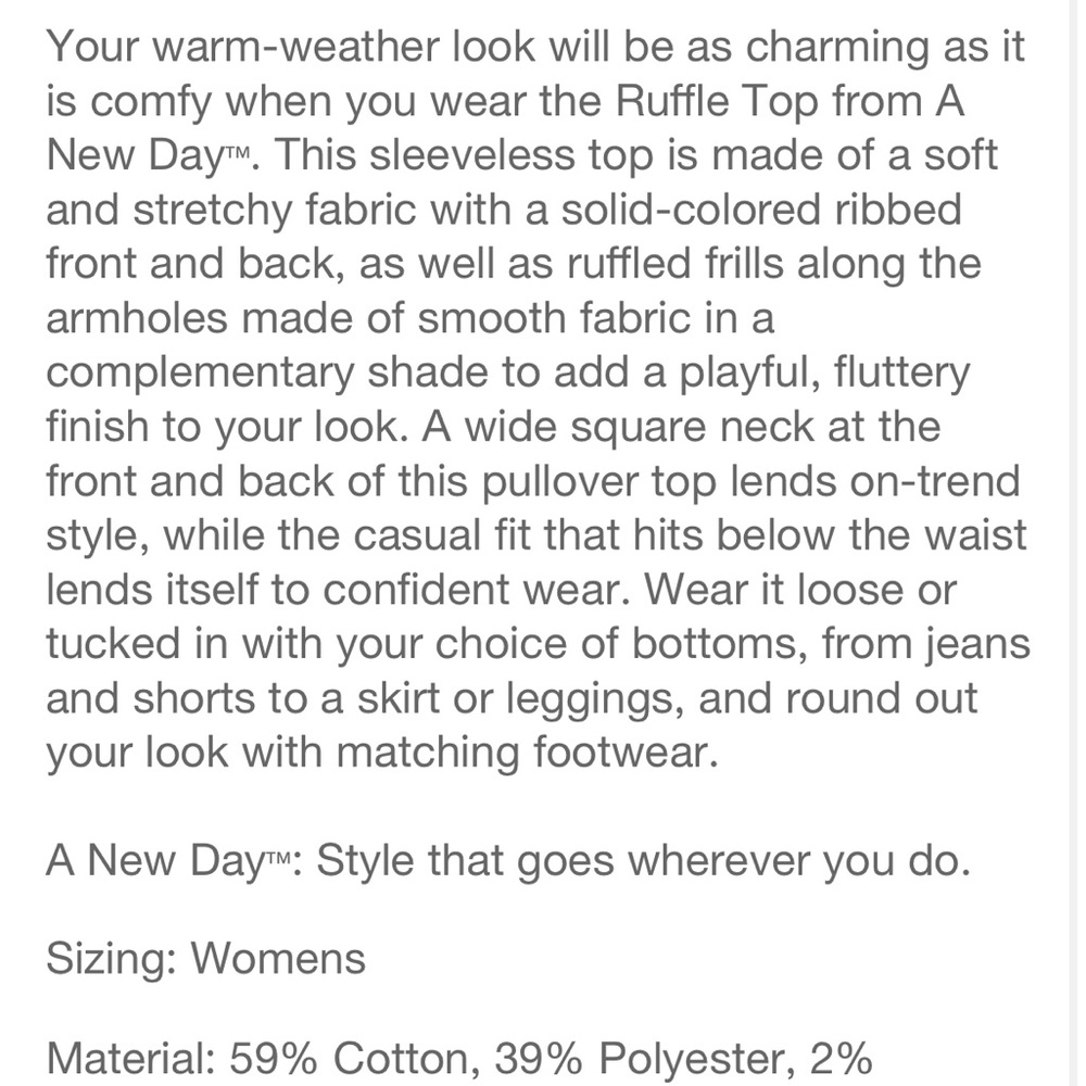 Women’s Ruffle Top - Picture 5 of 5